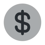 Dollar Circle SVG Icon